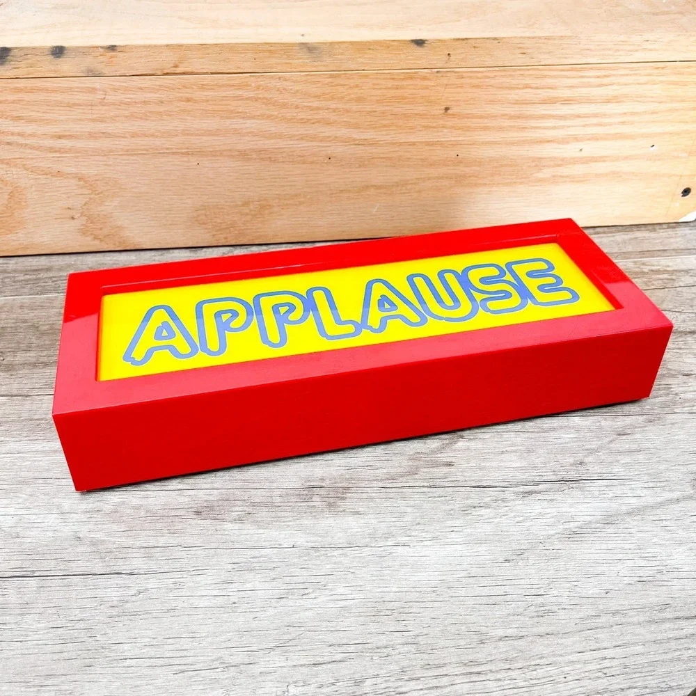 Vintage Applause Sign Light‎ Up Battery Power Studio Audience Lamp